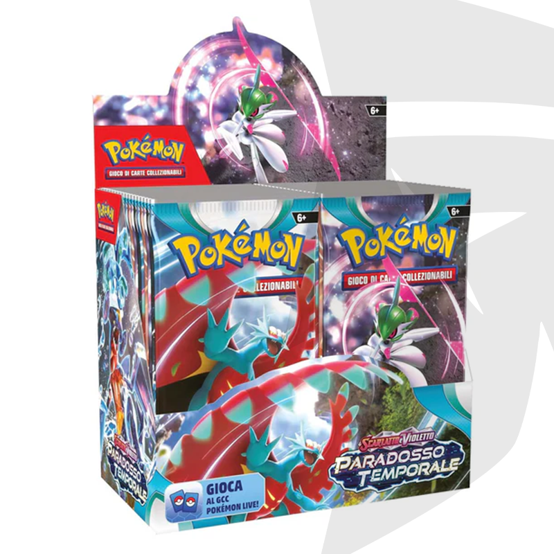 Box Display 36 Bustine - Scarlatto e Violetto Paradosso Temporale - ITA