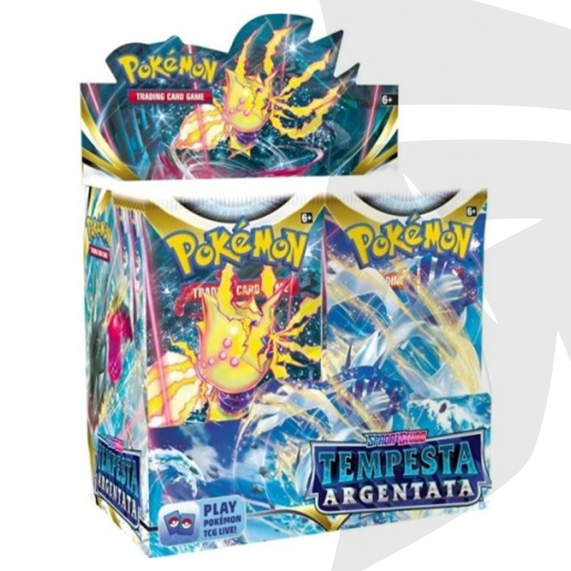 Box Display 36 Bustine - Spada e Scudo Tempesta Argentata - ITA