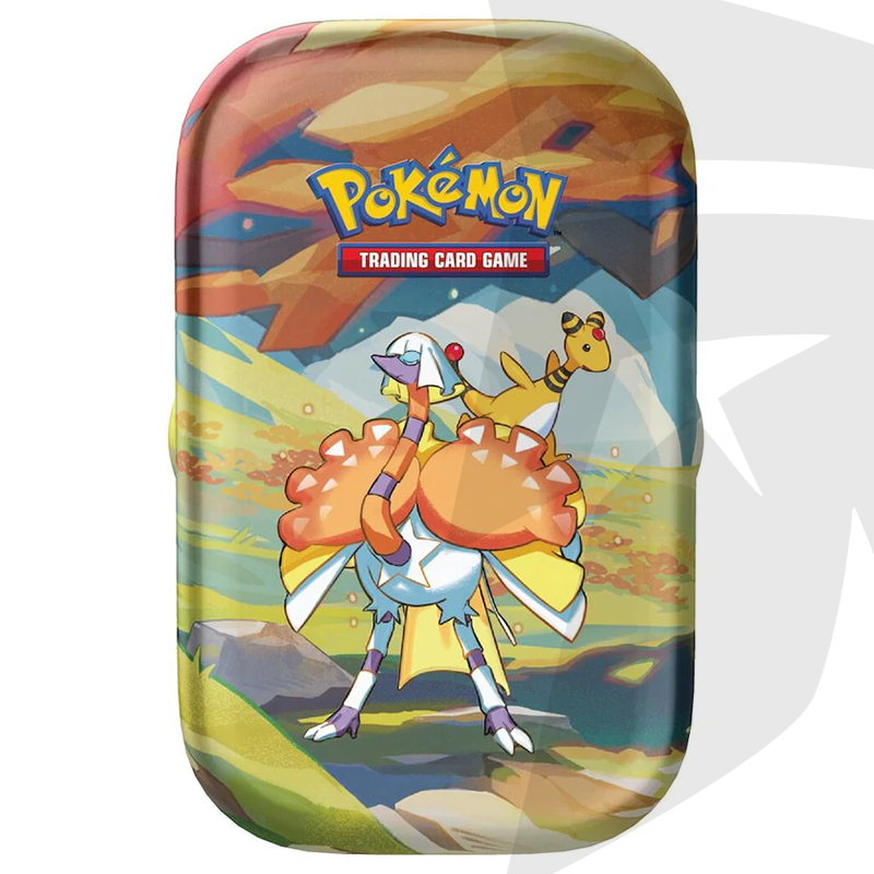 Mini Tin da Collezione Paldea Sfavillante - Espathra e Ampharos - ITA
