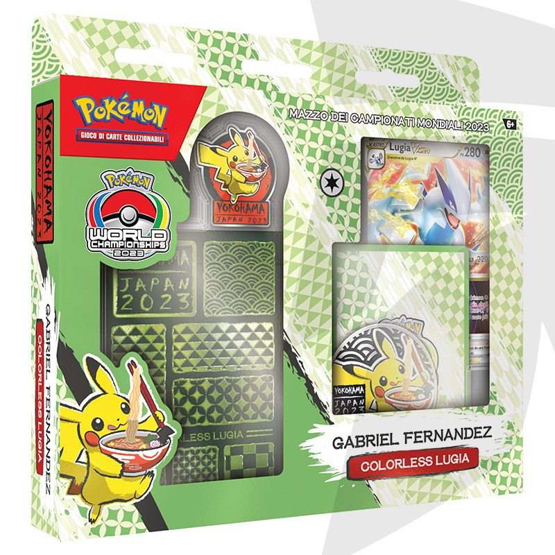 Mazzo dei Campionati Mondiali 2023 Gabriel Fernandez - Colorless Lugia - ITA