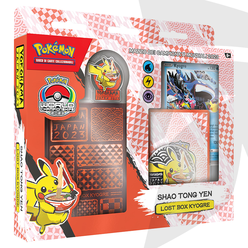Mazzo dei Campionati Mondiali 2023 Shao Tong Yen – Lost Box Kyogre - ITA