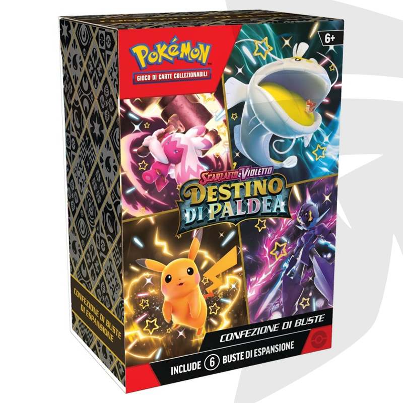 Display 6 Bustine 10 Carte - Scarlatto e Violetto Destino di Paldea - ITA