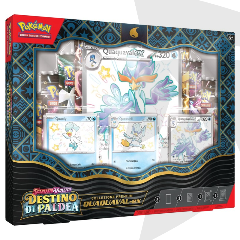 Collezione Premium Quaquaval-EX - Scarlatto e Violetto - Destino di Paldea - ITA