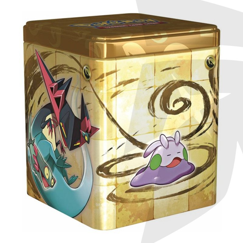 Stacking Tin da Collezione Tipo Drago - Dragapult, Sliggo, Drampa e Flapple - ITA