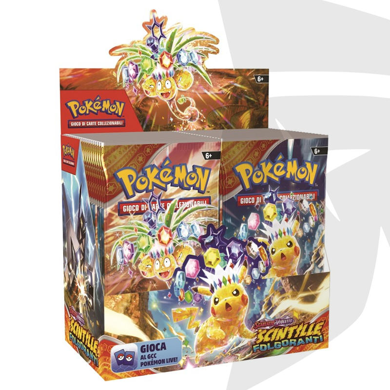 Box Display 36 Bustine - Scarlatto e Violetto Scintille Folgoranti - ITA