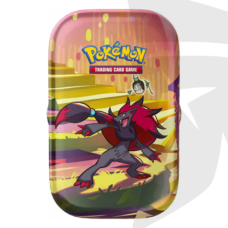 Mini Tin da Collezione  Scarlatto e Violetto - Segreto Fiabesco - Zoroark - ITA