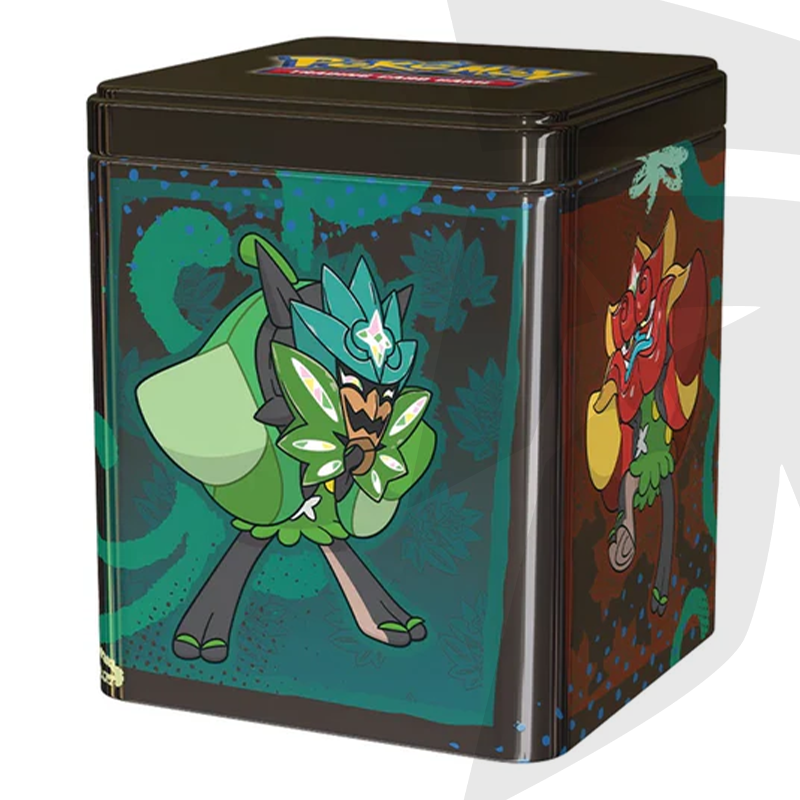 Stacking Tin da Collezione Tipo Ogerpon: Maschera Turchese, Fondamenta, Pozzo e Focolare - ITA