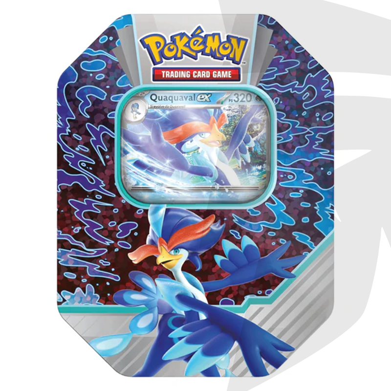 Tin da Collezione Partner di Paldea - Quaquaval-EX - ITA