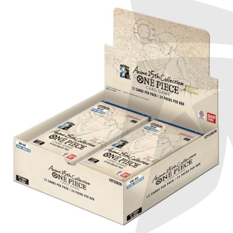Box Display 24 Bustine - EB-02 Extra Booster Anime 25th Collection - ENG