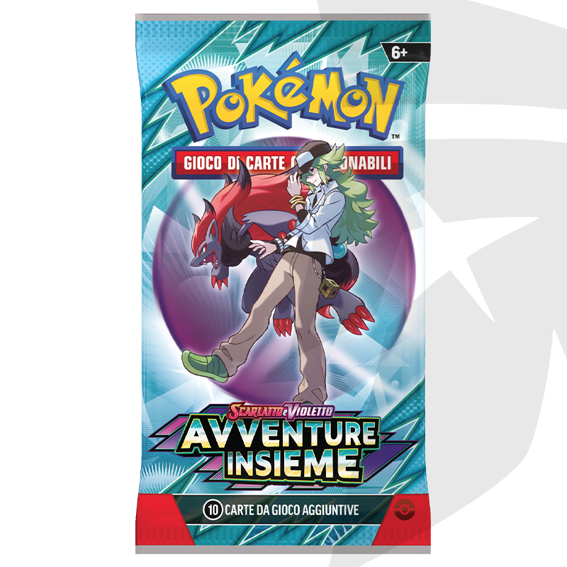 Bustina 10 Carte - Scarlatto e Violetto Avventure Insieme - ITA