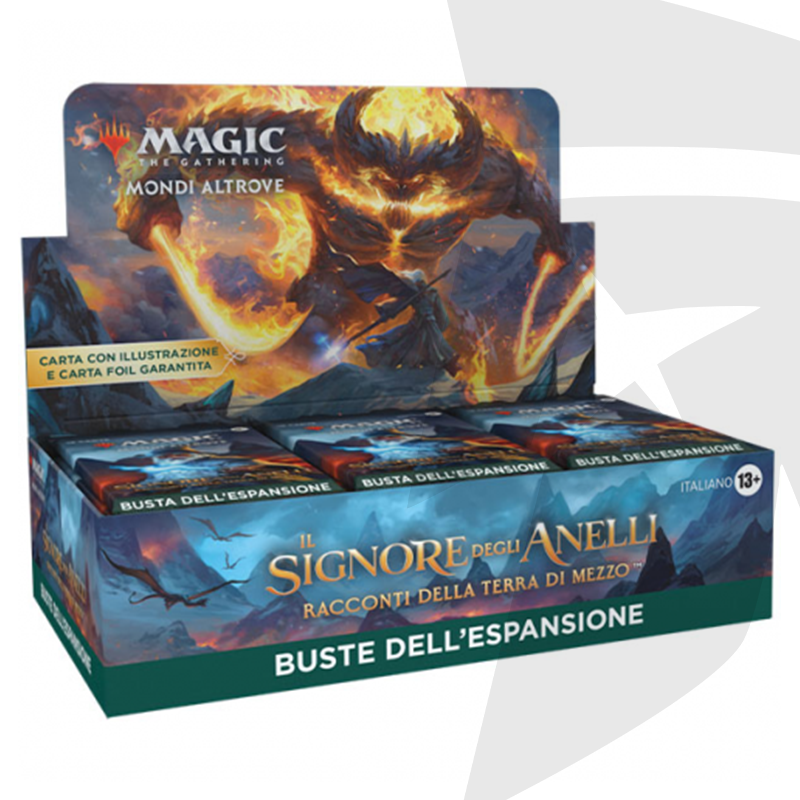 Box Display 30 Bustine - Il Signore degli Anelli: Racconti della Terra di Mezzo - Mondi Altrove - Buste dell'Espansione - ITA