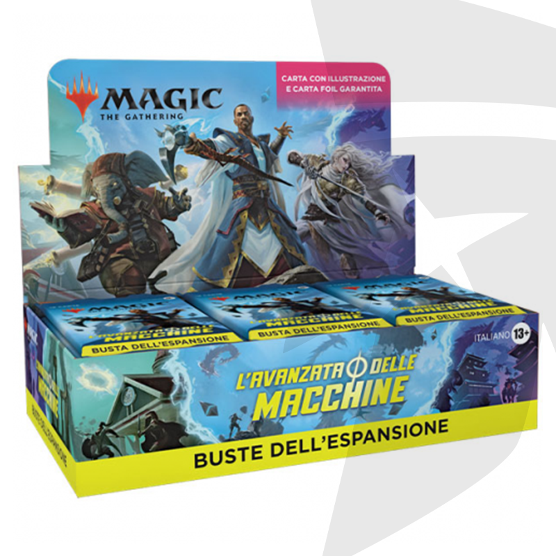 Box Display 30 Bustine - L'Avanzata delle Macchine - Buste dell'Espansione - ITA