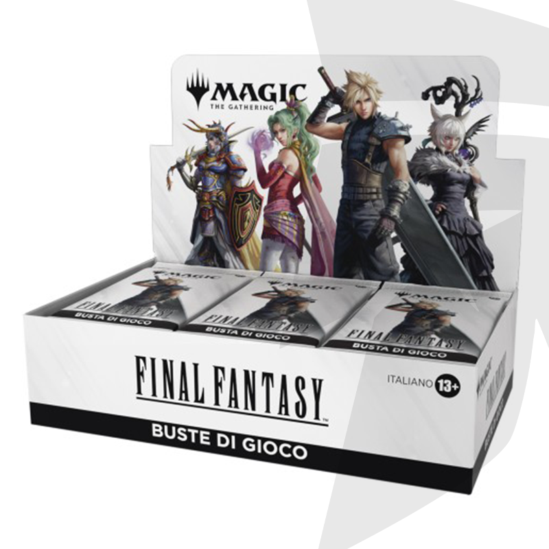 Box Display 30 Bustine - Final Fantasy - Buste di Gioco - ITA
