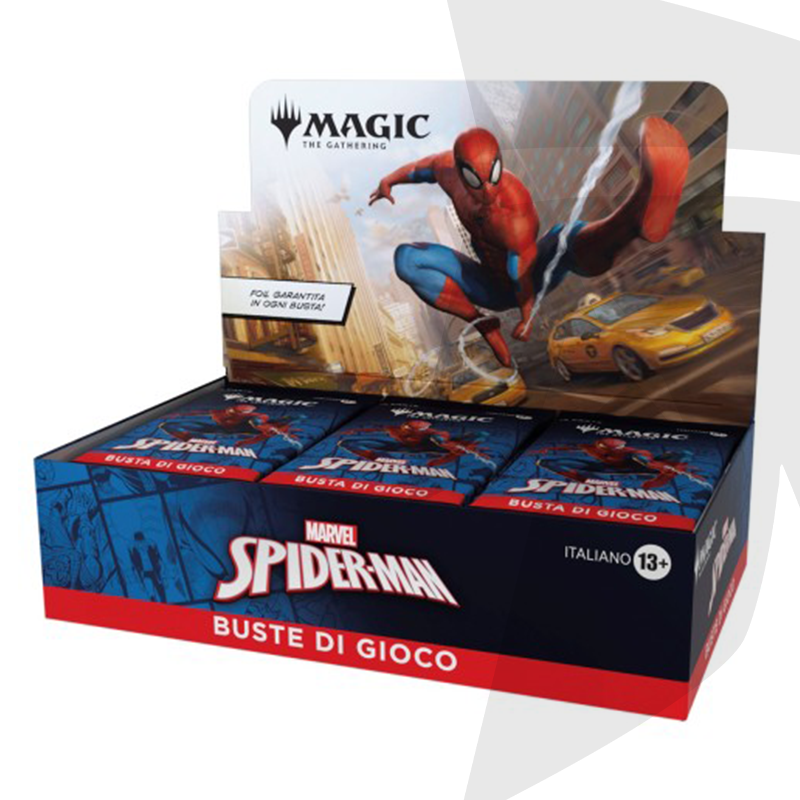 Box Display 30 Bustine - Marvel Spider-Man - Buste di Gioco - ITA