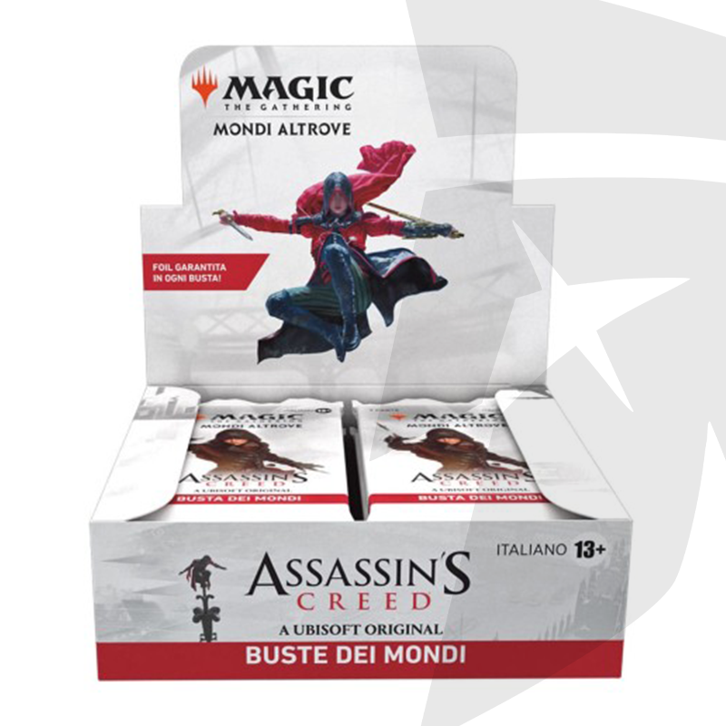 Box Display 24 Bustine - Mondi Altrove: Assassin's Creed - Buste dei Mondi - ITA