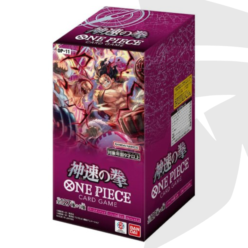 Box Display 24 Bustine - OP-11 A Fist of Divine Speed - JAP