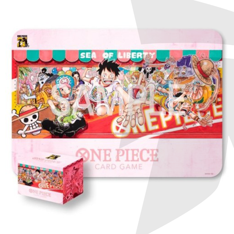 Playmat & Storage Box One Piece 25th Anniversary