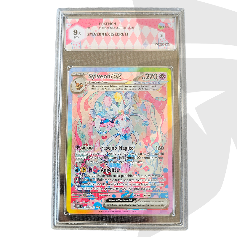 Sylveon EX Special Illustration Rare 156/131 - GRAAD 9.5 - ITA