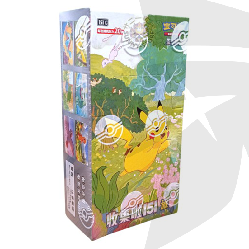 Box Display 6 Bustine - Collect 151 Journey - CHI