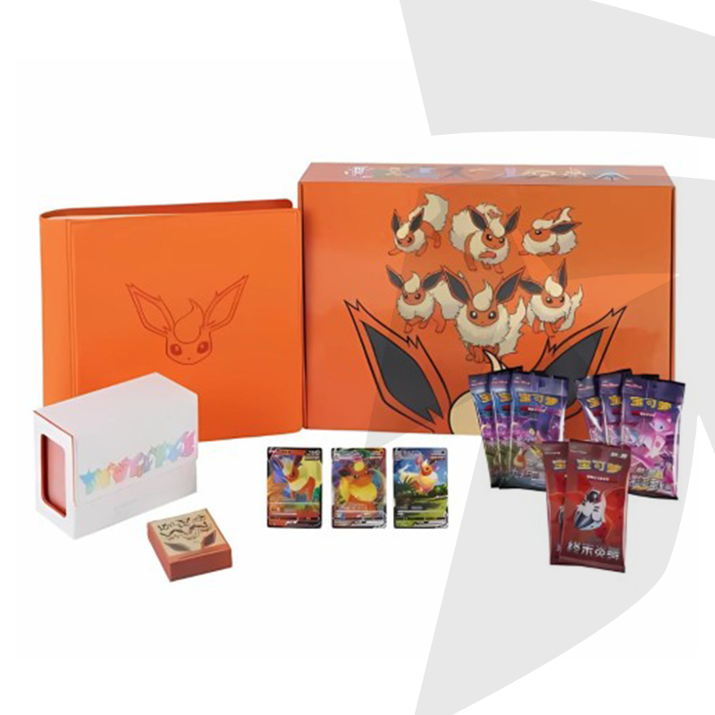 Collezione Eevee Jumbo Collection Box - Flareon - CHI