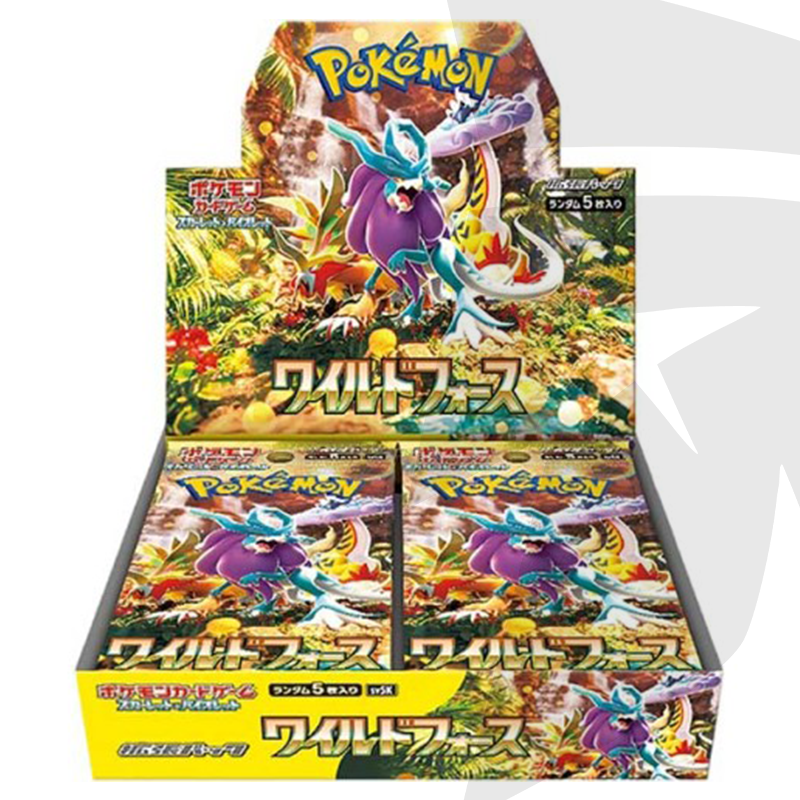 Box Display 30 Bustine - Wild Force - JAP