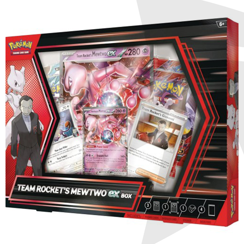 Collezione Mewtwo-EX Team Rocket's - Scarlet e Violet Destined Rivals - ENG