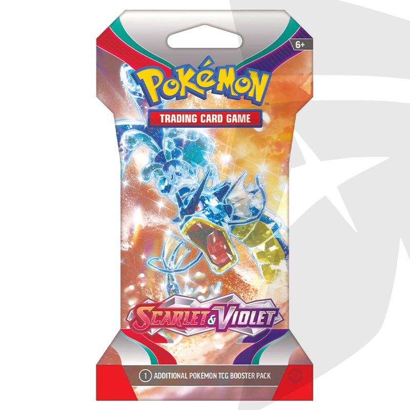 Bustina 10 Carte - Scarlet & Violet Sleeved - ENG