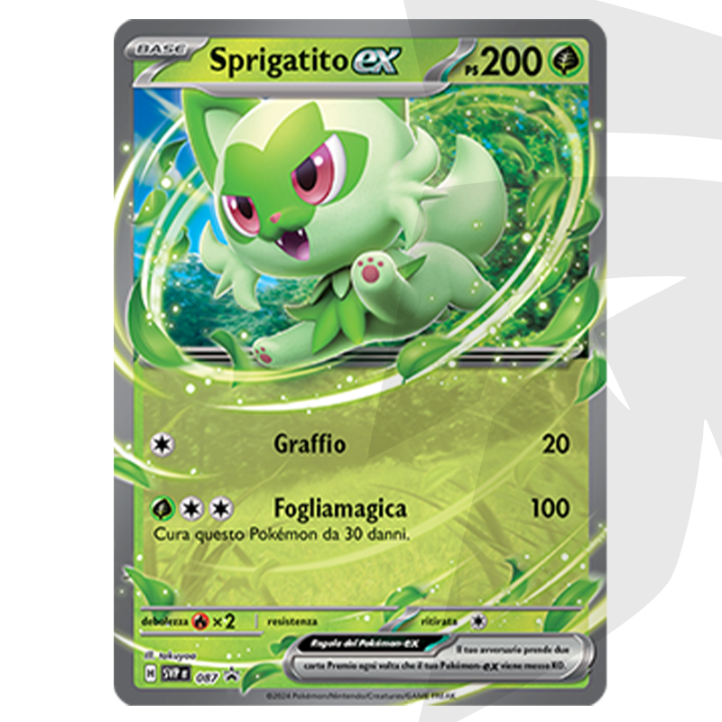 SVP087 Sprigatito EX - Adventures Chest Promo - ITA