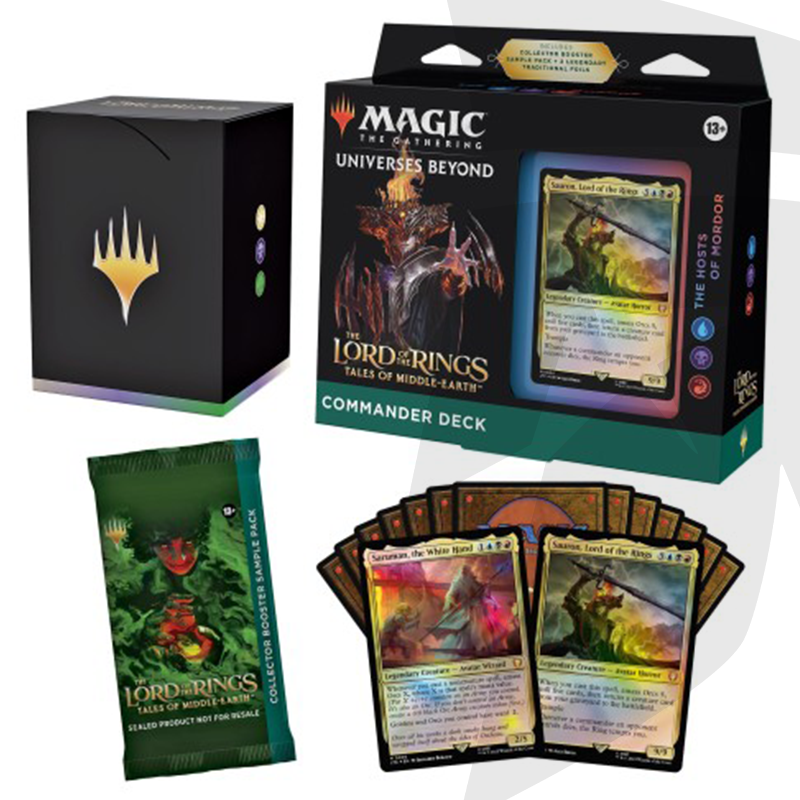 Deck Commander - Universes Beyond: The Lord of the Rings: Tales of Middle-earth - The Hosts of Mordor - ENG