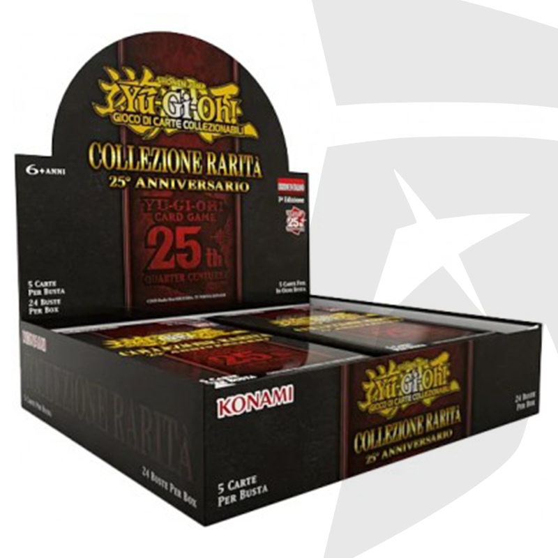 Box Display 24 Bustine - Collezione Rarità 25º Anniversario 1a Edizione - ITA