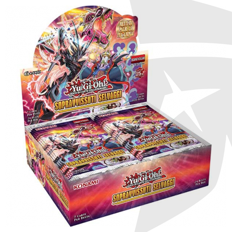 Box Display 24 Bustine - Sopravvissuti Selvaggi 1a Edizione - ITA