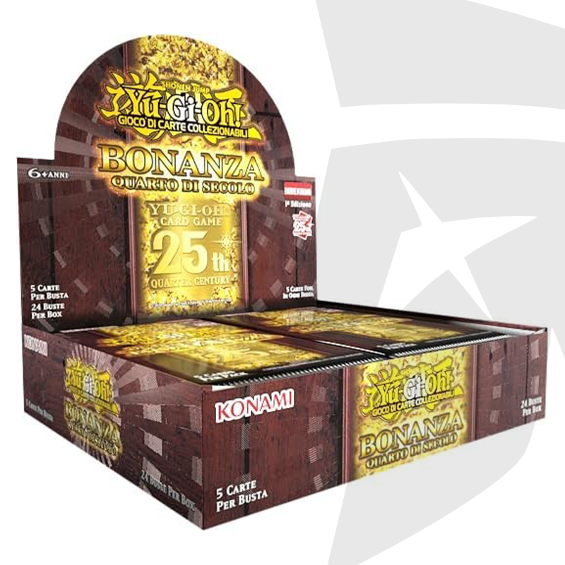 Box Display 24 Bustine - Bonanza Quarto di Secolo 1a Edizione - ITA