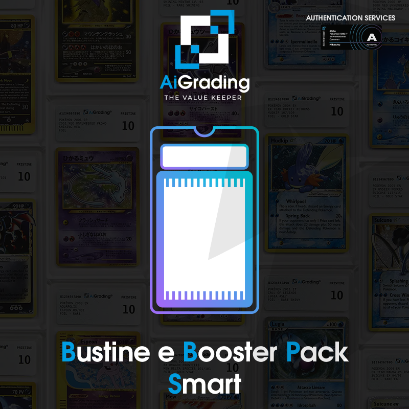 AiGrading - Authentication Services - Bustine e Booster Pack - Smart