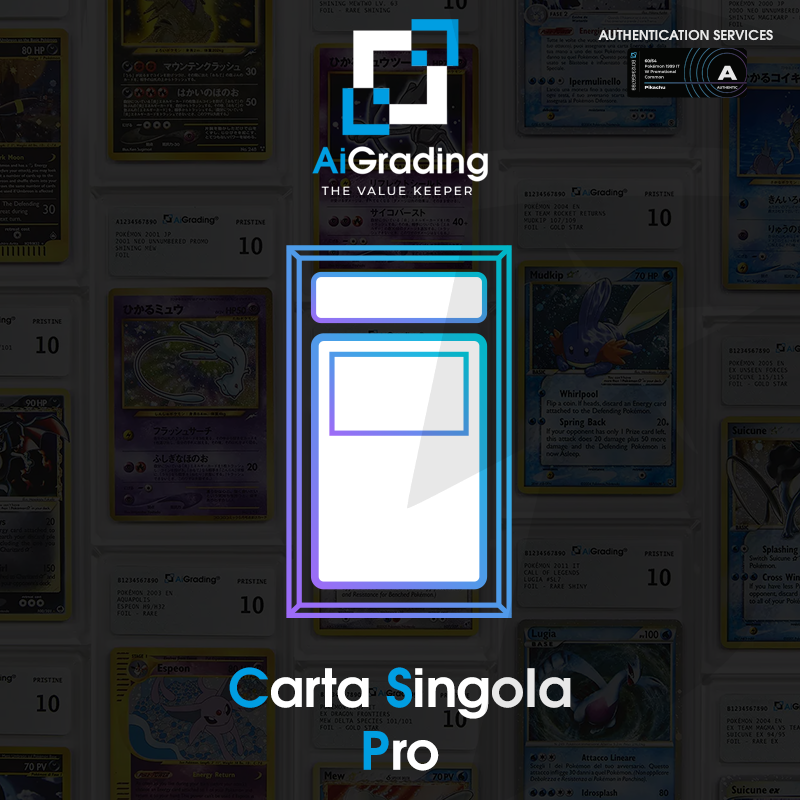 AiGrading - Authentication Services - Carta Singola - Pro
