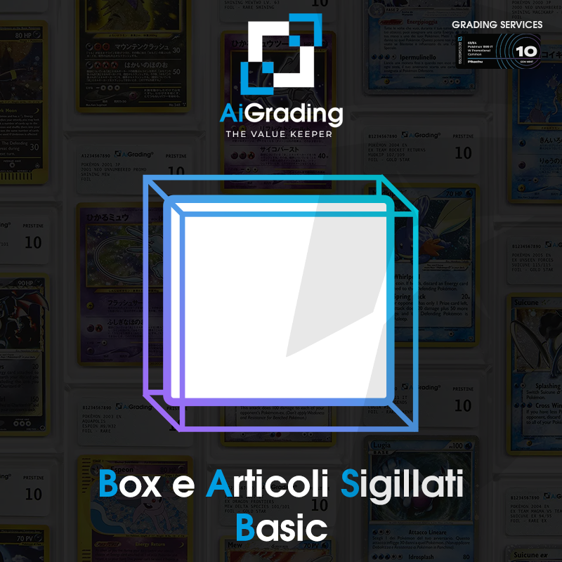 AiGrading - Grading Services - Box e Articoli Sigillati - Basic