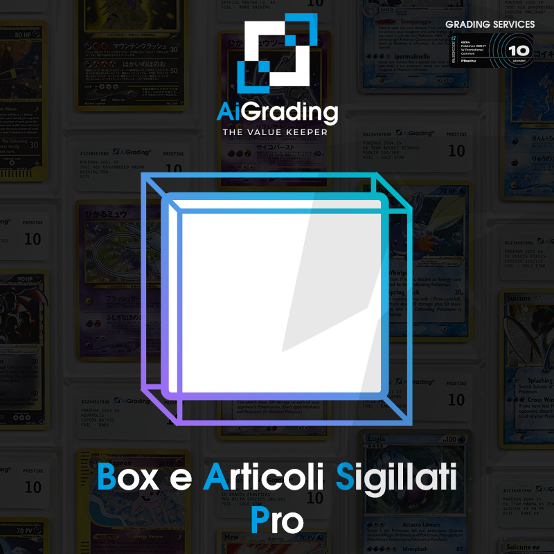 AiGrading - Grading Services - Box e Articoli Sigillati - Pro