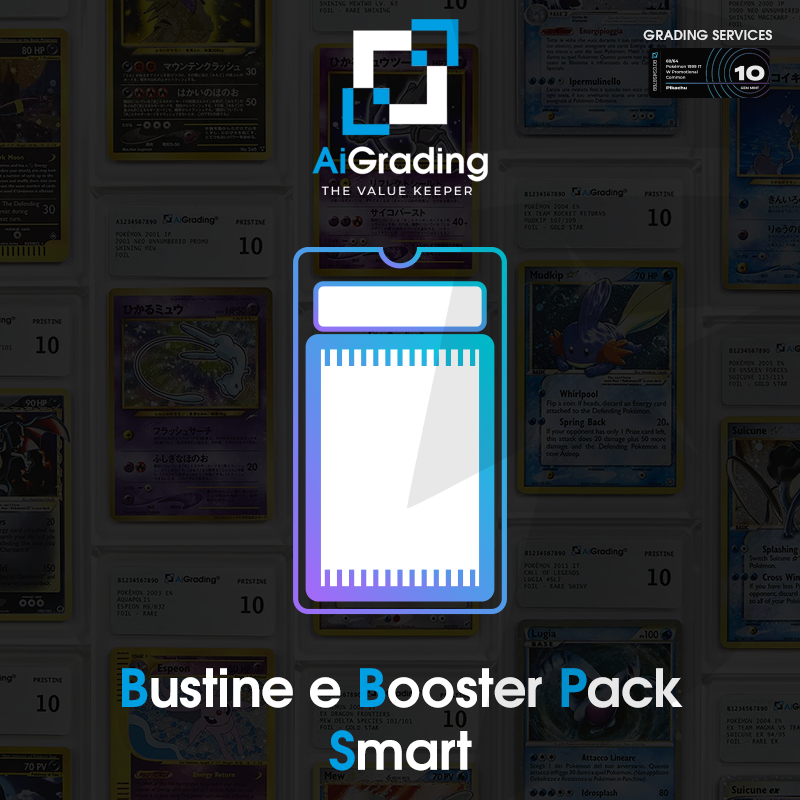 AiGrading - Grading Services - Bustine e Booster Pack - Smart