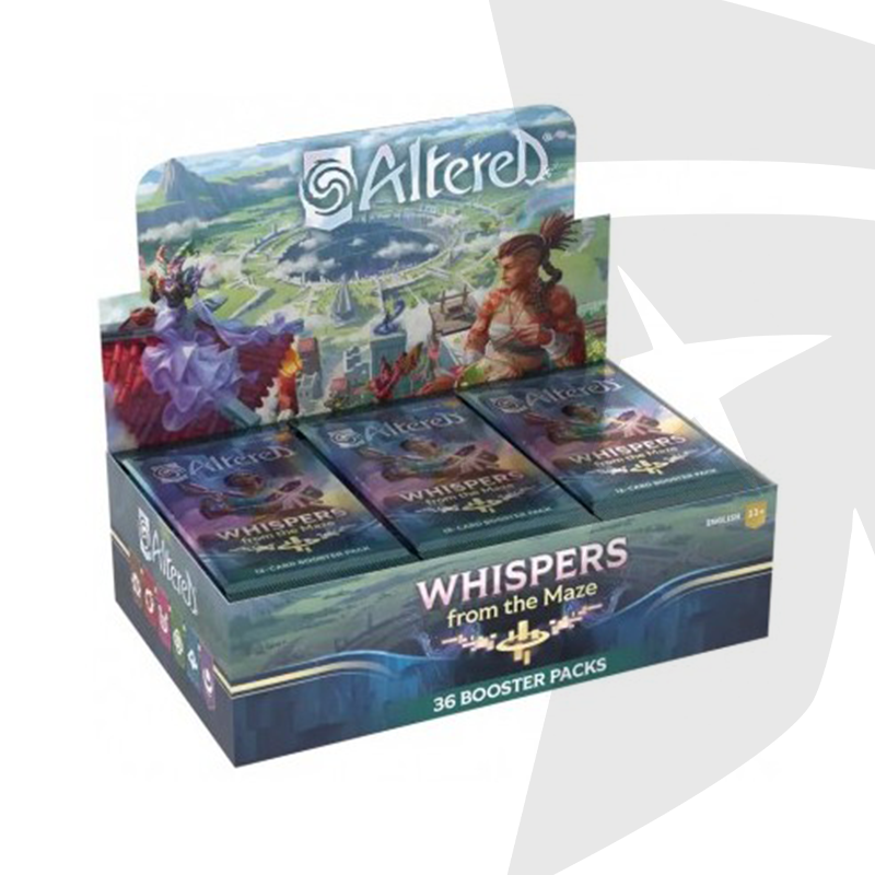 Box Display 36 Bustine - Whispers from the Maze - ENG