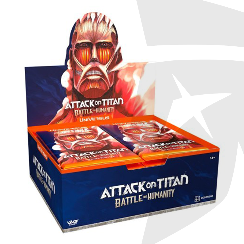 Box Display 24 Bustine - Attack on Titan Universus "Battle for Humanity" - ENG