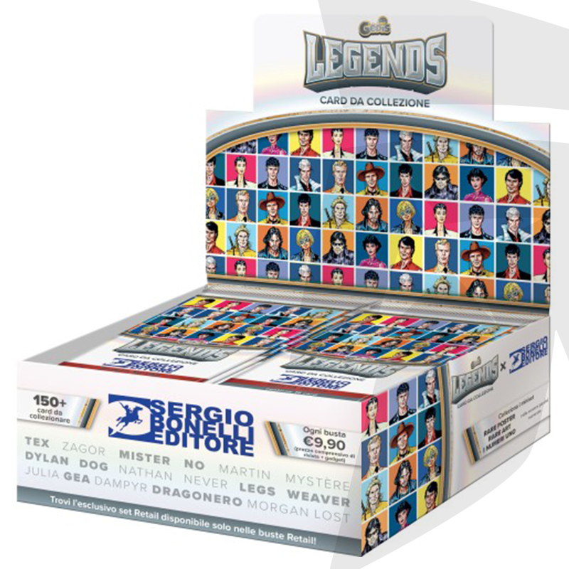 Box Display 12 Bustine - Legends - ITA