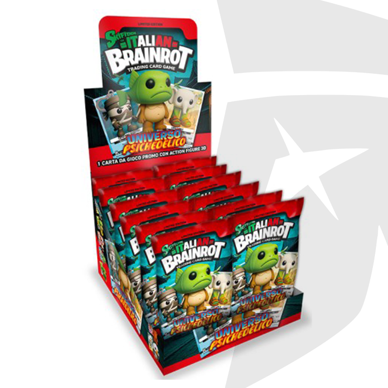 Box 12 Buste - Universo Psichedelico Portachiavi + Carta Speciale