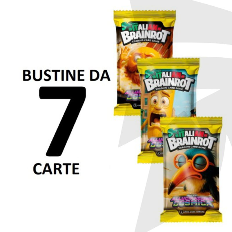 Box Display 24 Bustine - Allucinazione Cosmica da 7 Carte