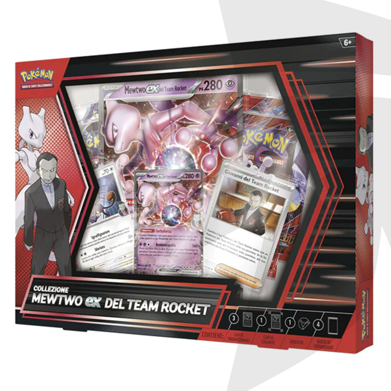 Collezione Rivali Predestinati Mewtwo-EX del Team Rocket - ITA