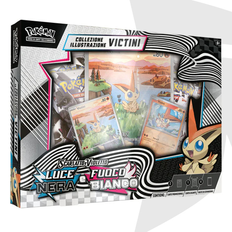 Collezione Luce Nera e Fuoco Bianco Illustrazione Victini - ITA