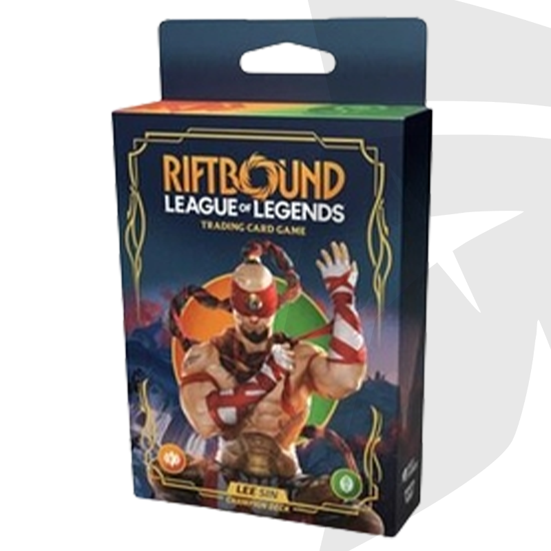 Box Display 24 Bustine - Origins Champion Deck - Lee Sin - ENG
