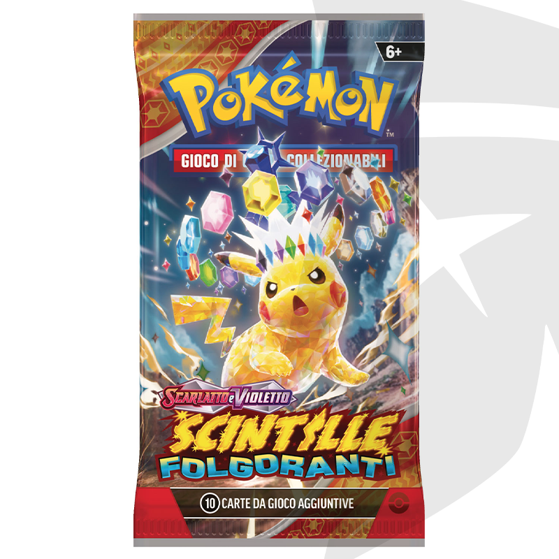 Bustina 10 Carte - Scarlatto e Violetto Scintille Folgoranti - ITA