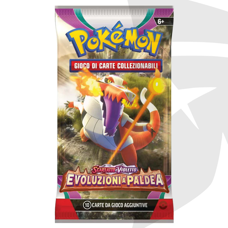 Bustina 10 Carte - Scarlatto e Violetto Evoluzioni a Paldea - ITA