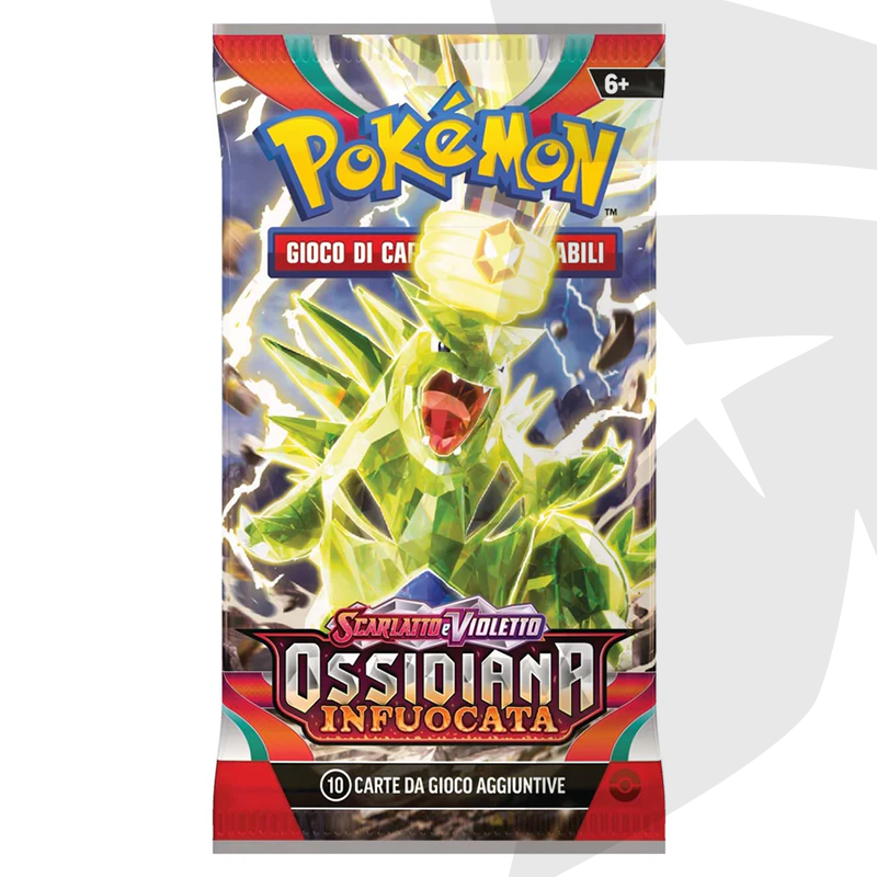 Bustina 10 Carte - Scarlatto e Violetto Ossidiana Infuocata - ITA - immagine 2