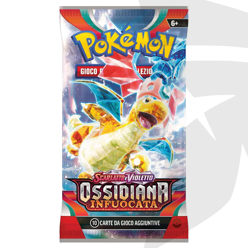 Bustina 10 Carte - Scarlatto e Violetto Ossidiana Infuocata - ITA - immagine 3