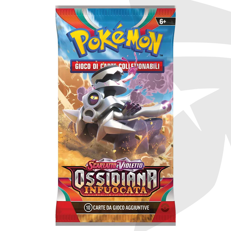 Bustina 10 Carte - Scarlatto e Violetto Ossidiana Infuocata - ITA - immagine 4